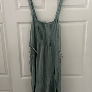 Anthropologie Green Midi Dress XL